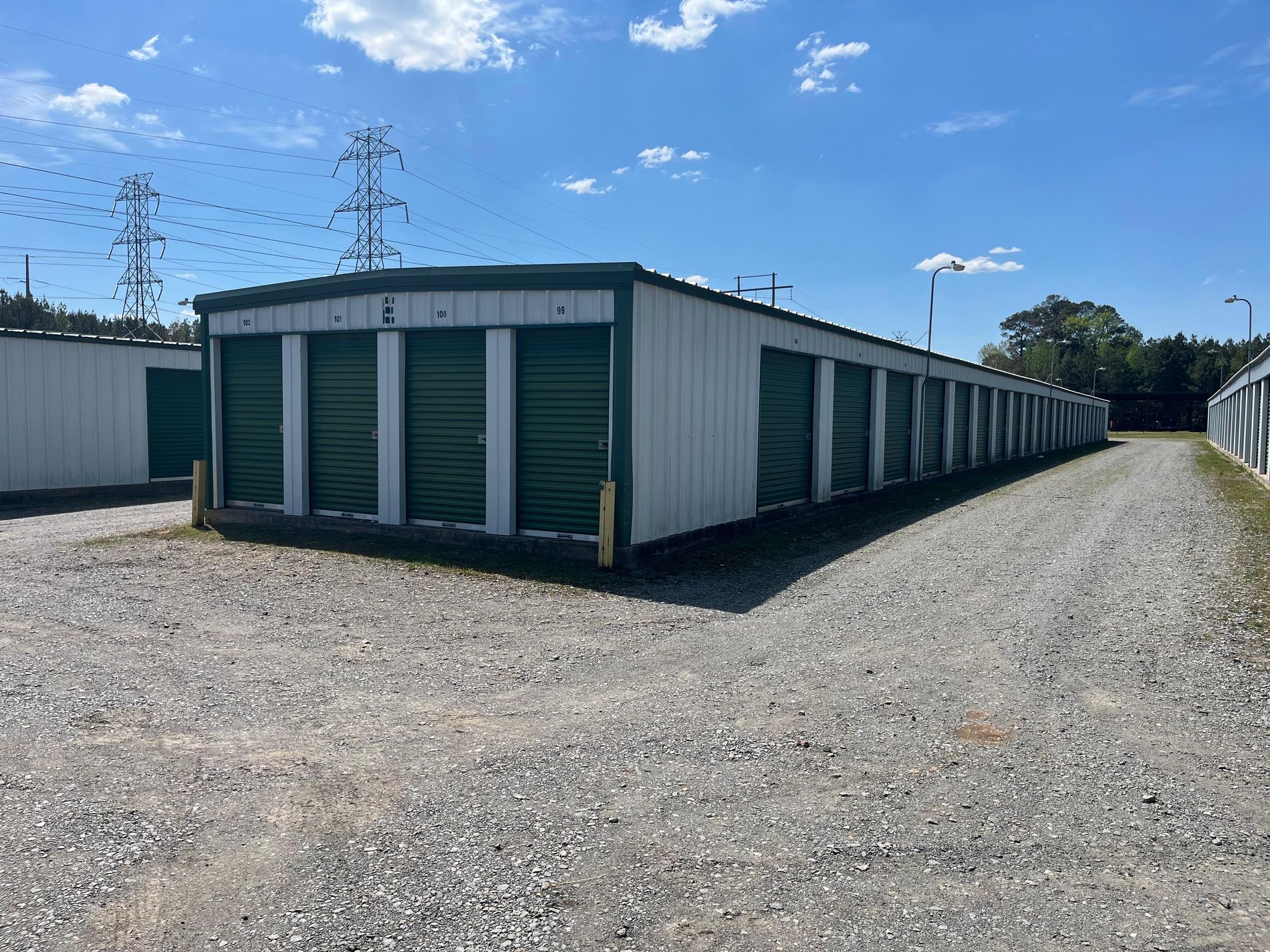 Secured units in White Hall, AR